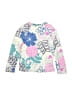 Tea Floral Ivory Rash Guard Size 4T - photo 2