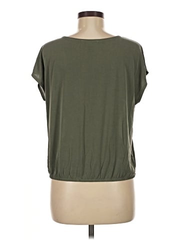 Green Envelope Short Sleeve Top (view 2)