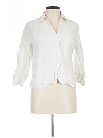 Talbots 3/4 Sleeve Button-Down Shirt (view 1)