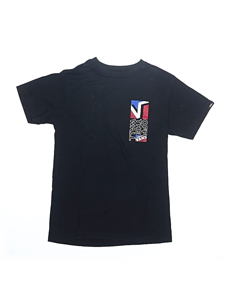 Pre-owned Vans Kids' Short Sleeve T-shirt In Black