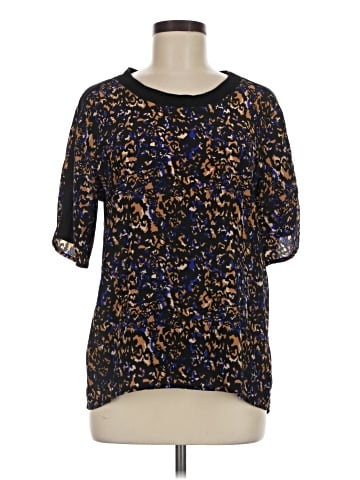 Michael Stars Short Sleeve Silk Top (view 1)