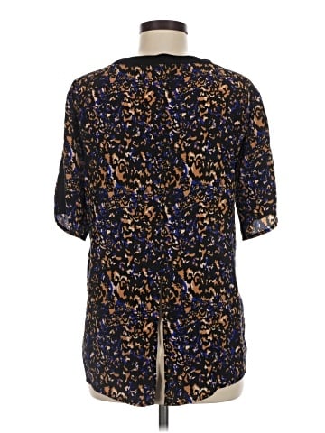 Michael Stars Short Sleeve Silk Top (view 2)