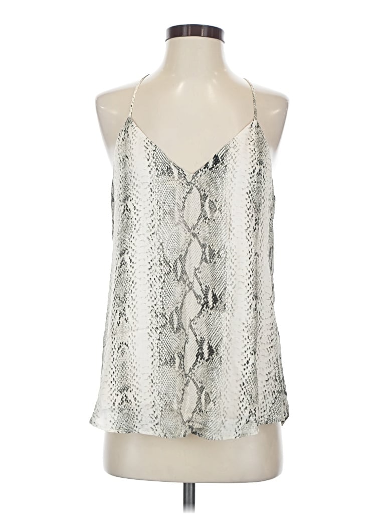 Lavender Brown Sleeveless Blouse In Neutral