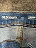 Old Navy Solid Blue Jeans Size 12 - photo 3