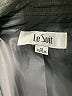 Le Suit 100% Polyester Houndstooth Gray Blazer Size 10 - photo 3