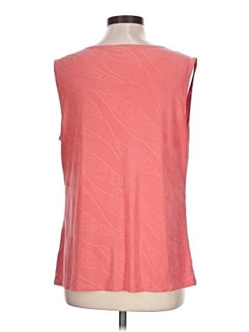 Roz & Ali Sleeveless Blouse (view 2)