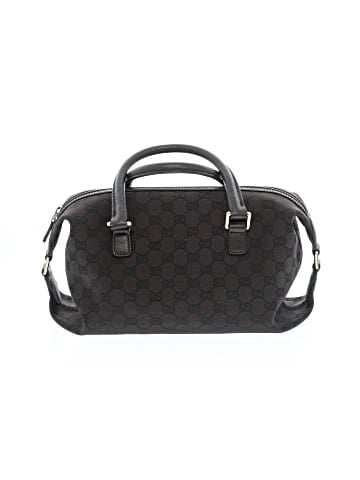 Gucci Outlet GG Canvas Boston Bag (view 1)