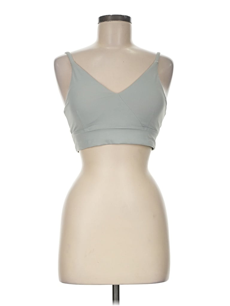 Pre-owned Savvi Tank Top Gray Strapless Neckline Tops