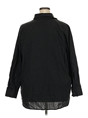 Roaman's Long Sleeve Button-Down Shirt (view 2)