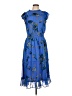 CeCe 100% Polyester Blue Cocktail Dress Size L - photo 1
