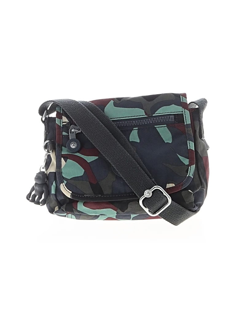 Pre-owned Kipling Crossbody Bag In Green