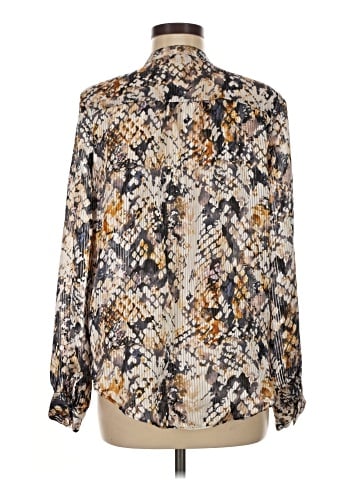 Worthington Long Sleeve Blouse (view 2)