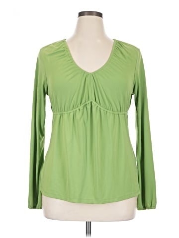 Worthington Long Sleeve Blouse (view 1)