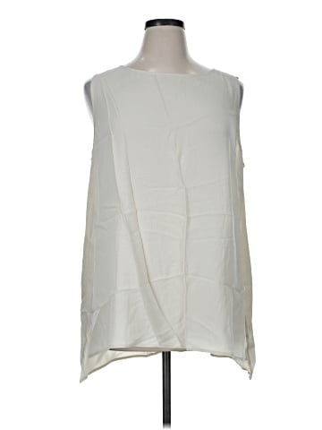 Eileen Fisher Sleeveless Silk Top (view 1)