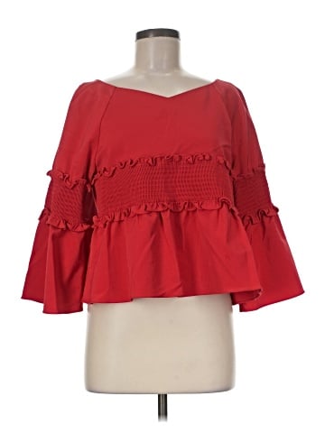 Tibi 3/4 Sleeve Blouse (view 1)