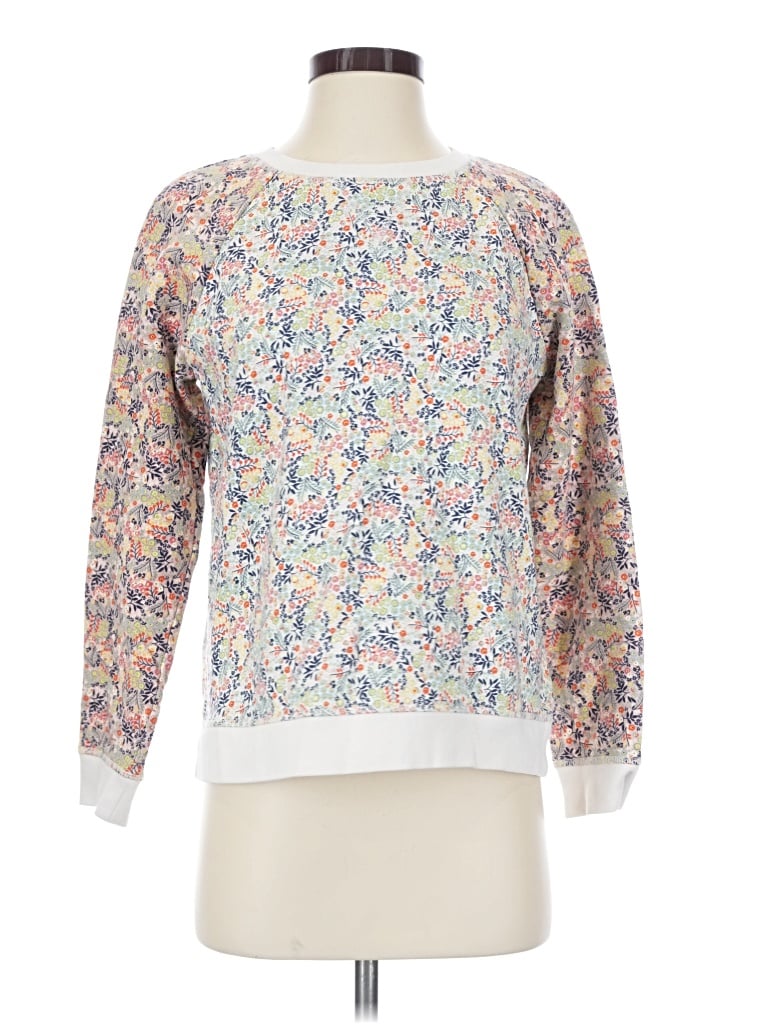 Pre-owned Boden Pullover Sweater In White