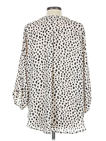 Lush 3/4 Sleeve Blouse (view 2)