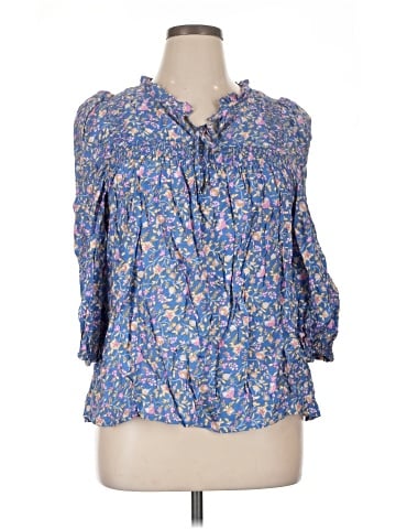 wonderly 3/4 Sleeve Blouse (view 1)