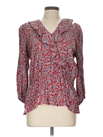 Chaps 3/4 Sleeve Blouse (view 1)
