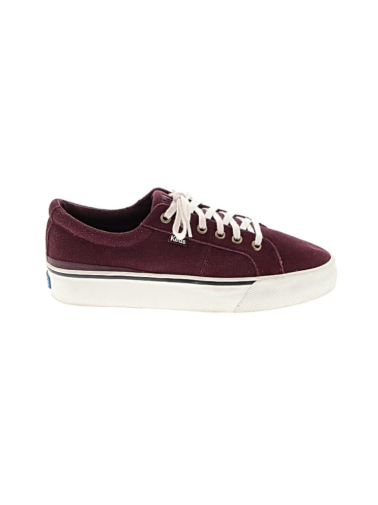 Pre-owned Keds Sneakers In Burgundy