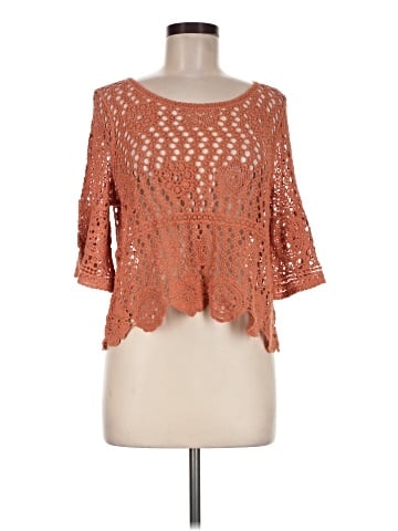 En Creme 3/4 Sleeve Top (view 1)