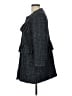 Ann Taylor 100% Polyester Black Coat Size L - photo 5