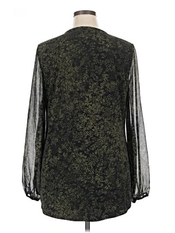 White House Black Market Long Sleeve Blouse (view 2)