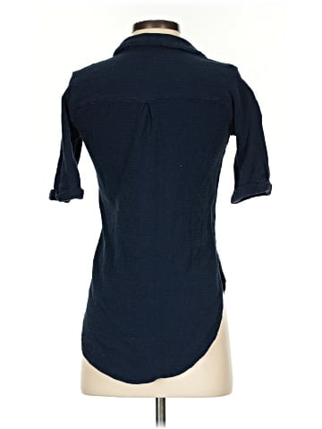 Papillon 3/4 Sleeve Button-Down Shirt (view 2)