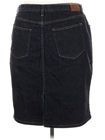 Lauren Jeans Co. Denim Skirt (view 2)