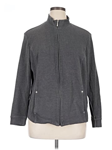 Karen Scott Sport Cardigan (view 1)