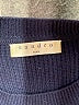 Sandro Blue Wool Pullover Sweater Size Sm (1) - photo 7