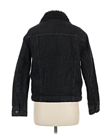 Madewell Sherpa Motorcycle Jean Jacket (view 2)