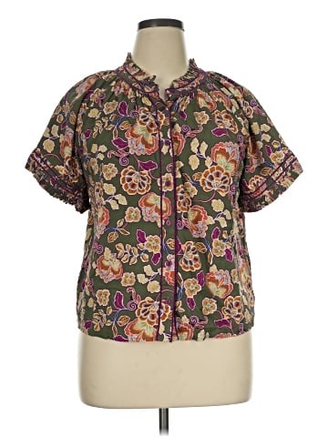 Democracy Short Sleeve Blouse (view 1)