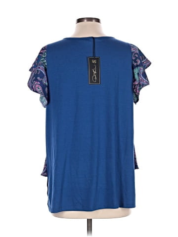 DG^2 by Diane Gilman Short Sleeve Blouse (view 2)