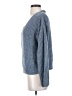 Express 100% Polyester Solid Blue Pullover Sweater Size XS - photo 5