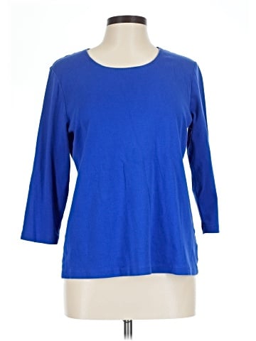 Karen Scott 3/4 Sleeve T-Shirt (view 1)