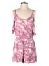 Mudd 100% Rayon Tie-dye Pink Romper Size M - photo 1