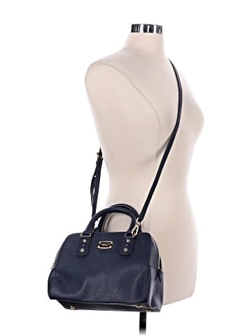 MICHAEL Michael Kors Leather Satchel (view 2)