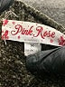 Pink Rose Metallic Black Pullover Sweater Size M - photo 7