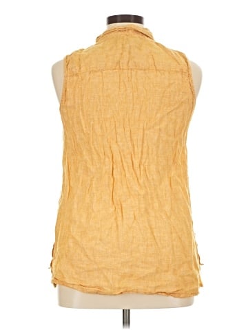 Jones & Co Sleeveless Button-Down Shirt (view 2)