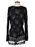 Mudd 100% Rayon Paisley Black Romper Size M - photo 2