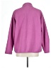 J.Jill 100% Polyester Solid Pink Purple Jacket Size Lg Petite - photo 2