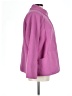 J.Jill 100% Polyester Solid Pink Purple Jacket Size Lg Petite - photo 4