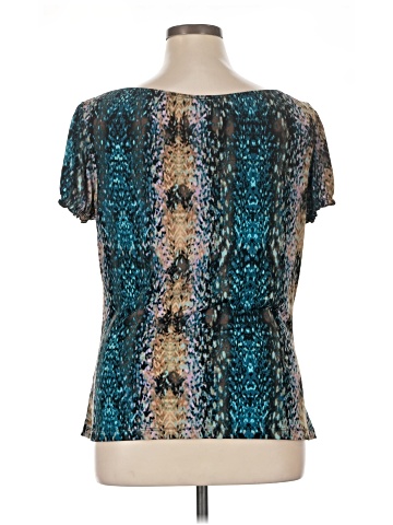 Worthington Short Sleeve Blouse (view 2)