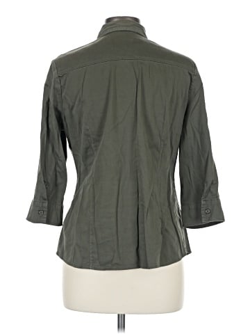 Apt. 9 3/4 Sleeve Button-Down Shirt (view 2)