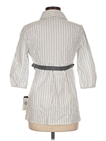 BCX 3/4 Sleeve Button-Down Shirt (view 2)