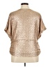 Express Gold Short Sleeve Blouse Size XL - photo 2
