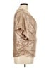 Express Gold Short Sleeve Blouse Size XL - photo 4