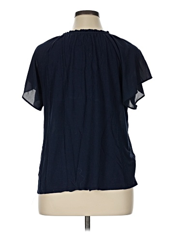 Ann Taylor LOFT Outlet Short Sleeve Blouse (view 2)