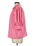 CeCe 100% Polyester Pink 3/4 Sleeve Blouse Size L - photo 5